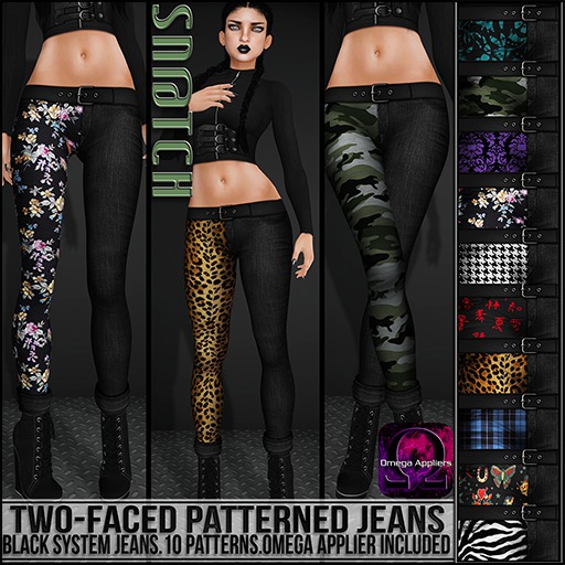 :::Sn@tch Two-Faced Jeans (All Colors):::