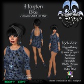 [FPI] Hunter Blue - Complete Sexy Female Camo Outfit comes with Jewelry & Shoes