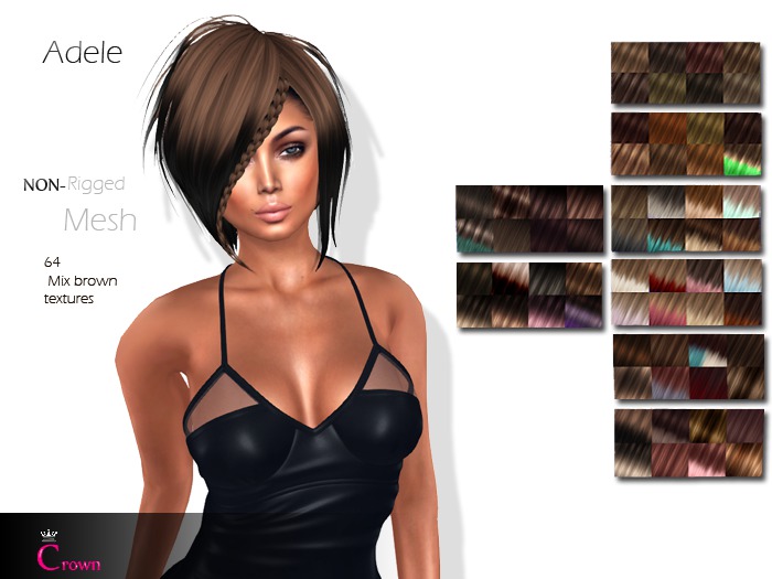 .::Crown::. Long Hair "Jasmin" DEMO V2.0