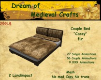 ((*DMC*)) Couple Bed "Cassy" fur