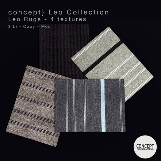 concept} * Leo Collection - Rugs 4 textures