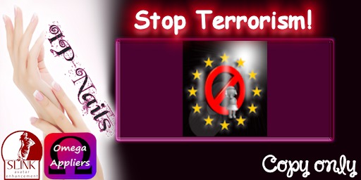 IP Nails Stop Terrorism Nail polish