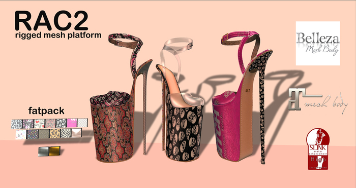 :: # MLT RAC2 mesh platform - SLINK HIGH MAITREYA AND BELLEZA