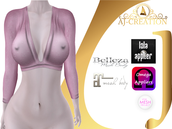 AJ - black tank top with lola aplier