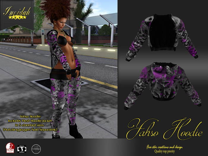 Invidah* Yahso Hoodie SPLASH