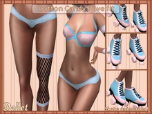 Cotton Candy Rave outfit [ Dollet Designs ]