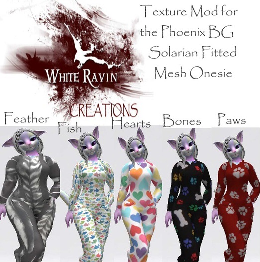 White Ravin Creations - 5 Shapes Texture Mod