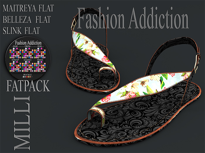 FASHION SANDALS MILLI SLINK BELLEZA MAITREYA FLAT