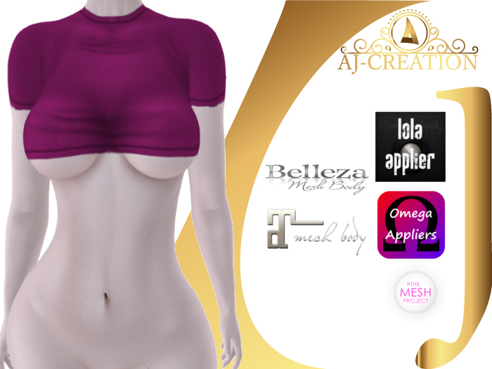 AJ - black tank top with lola aplier