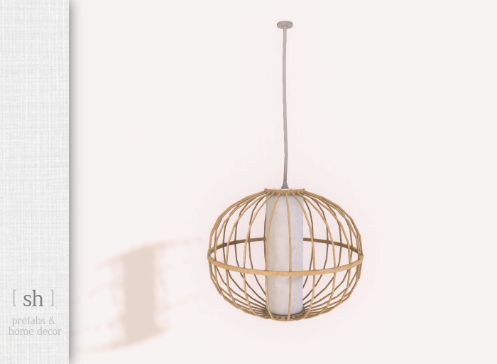 [sh] Rattan Pendant Hanging Lamp