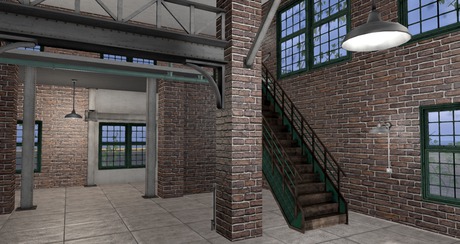Second Life Marketplace - Industrial Loft - renovated factory