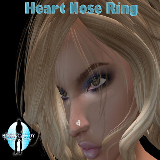 Body_Candy Heart Nose Ring