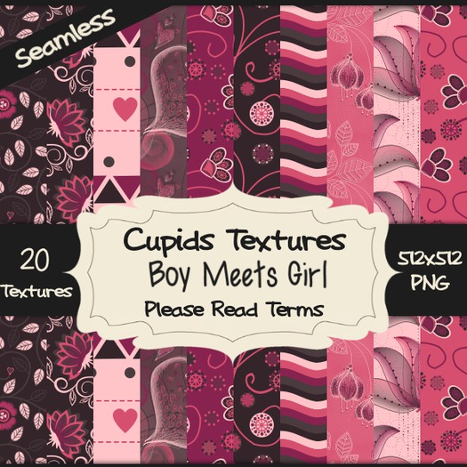 *Cupids Textures * 20 CHARMING