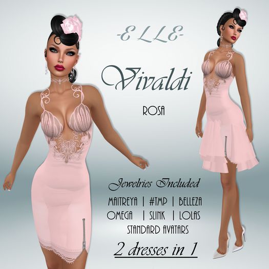 -E L L E- Vivaldi Rosa