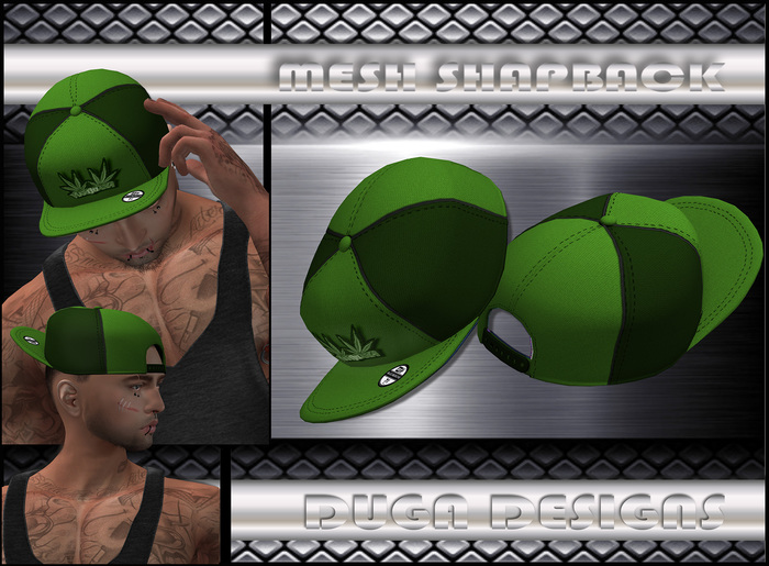 .:DuGa:. Mesh Cap - Marjuanna