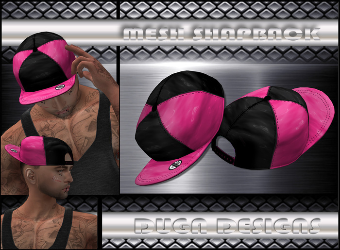 .:DuGa:. Mesh Cap - Glitter Gold 