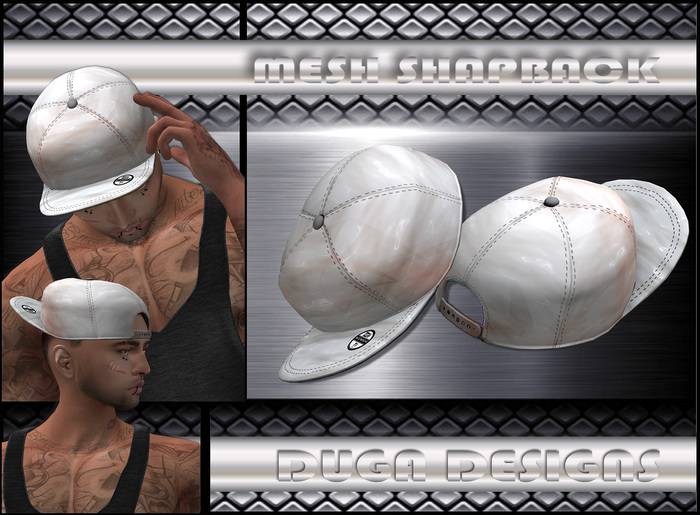 .:DuGa:. Mesh Cap - Glitter Gold 