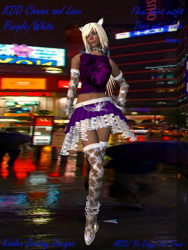 ☾MD☽ Chains and Lace p/w