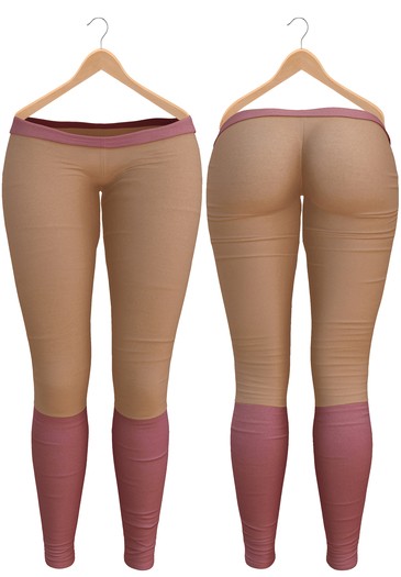 tan yoga pants