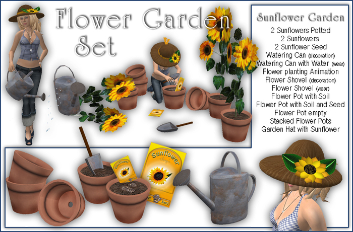 Sway's Sunflower Garden Set