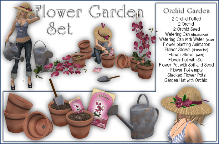 Sway's Orchid Garden Set