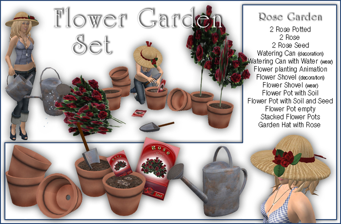 Sway's Rose Garden Set