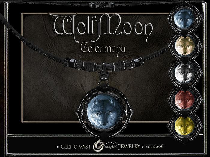 WolfMoon Necklace - Male Edition