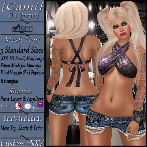 Custom iNKZ - Cami Black Bandana