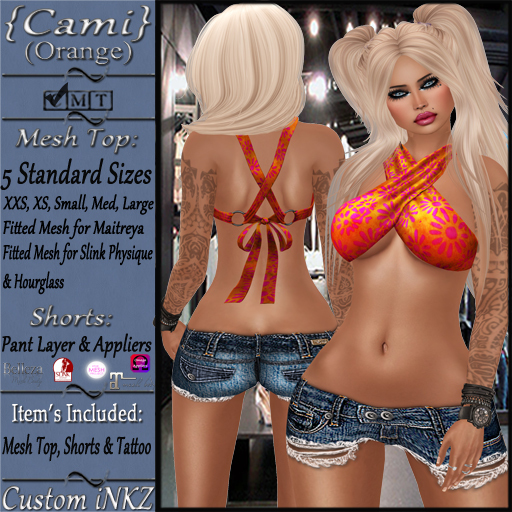 Custom iNKZ - Cami Black Bandana