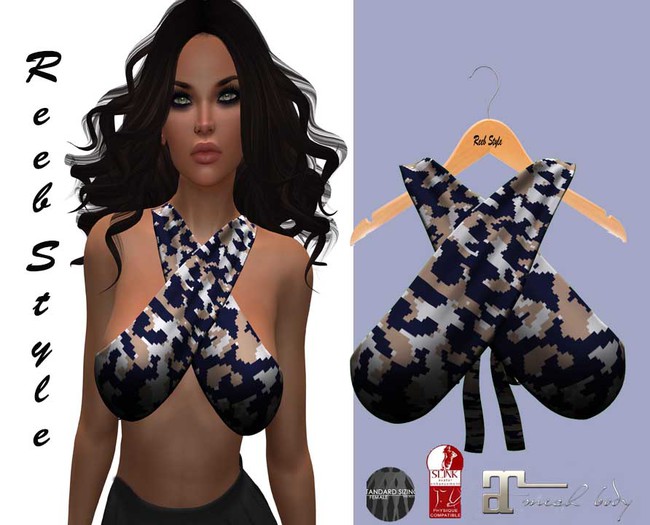 347-Reeb sTyle Deniz Blue