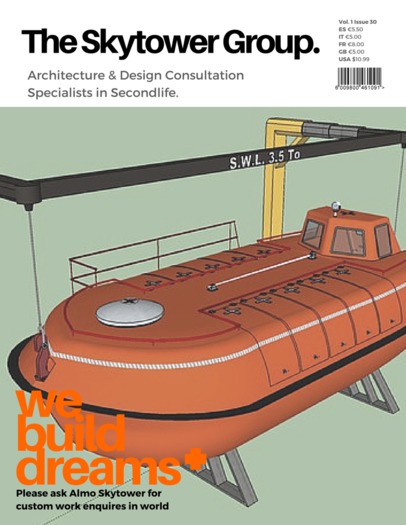 Lifeboat with stand 3d LadyG Final Full Perms