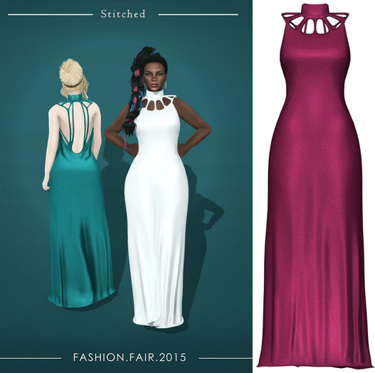 Backless Myr - Fuchsia
