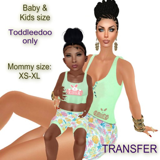 ~*SC*~ Easter Mommy & Me Pj