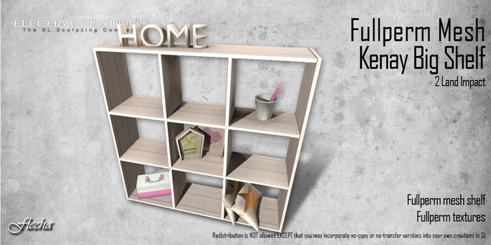 FLECHA Kenay Big Shelf fullperm