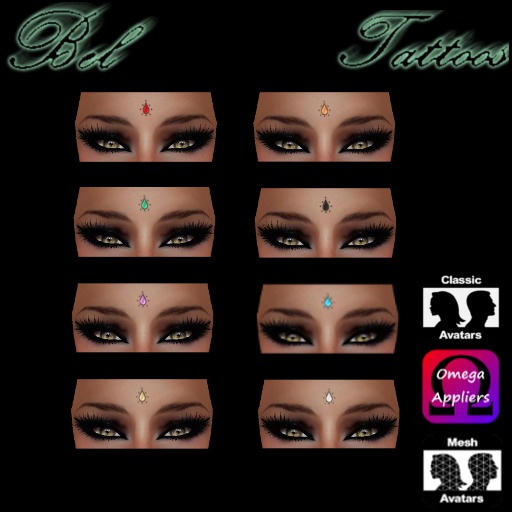 BINDI GOUTTE FULL COLOR