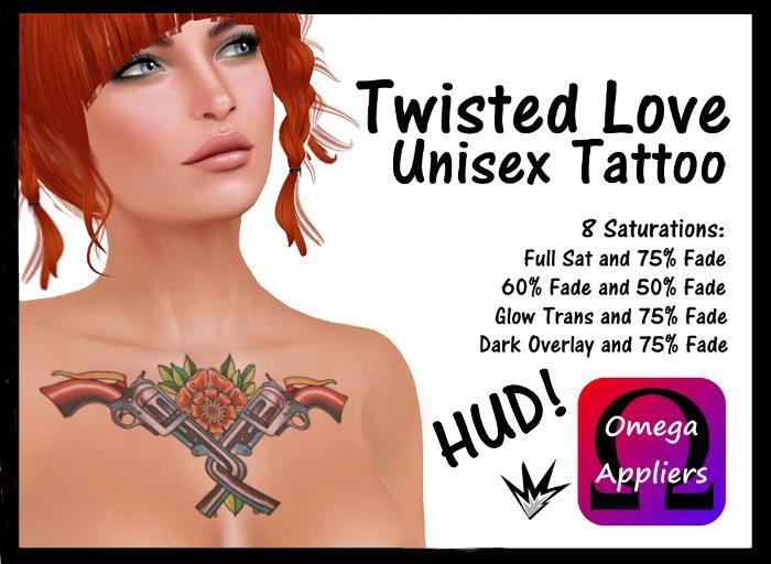 TATTOO - TWISTED LOVE - OMEGA APPLIER