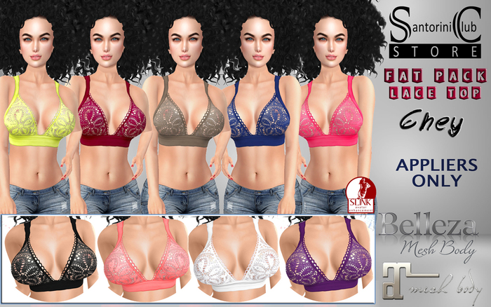 :SC: FAT PACK (10 colors) - Chey top