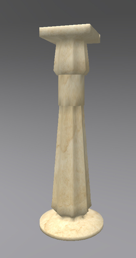 Egyptian Sculpted Papyrus Column