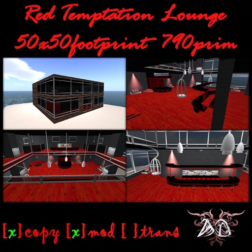 Red Temptation Lounge - BOXED -