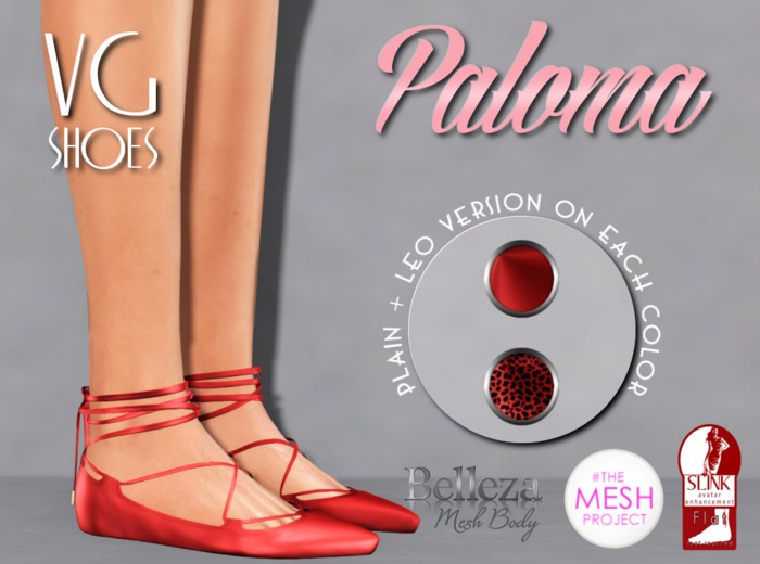 VG PALOMA RED [Slink, Belleza, TMP]