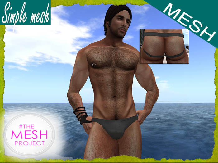 SM Gray Jockstrap SLINK