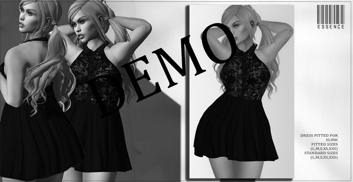 :ESSENCE:SKATER DRESS MISSY DEMO