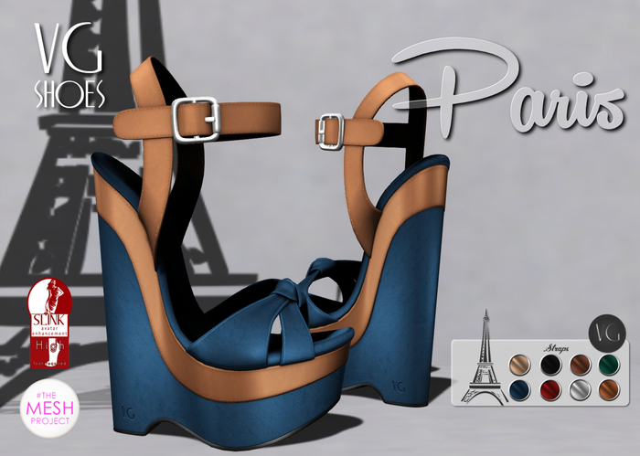 VG PARIS NAVY [TMP & Slink High] - SEMI EXCLUSIVE MESH