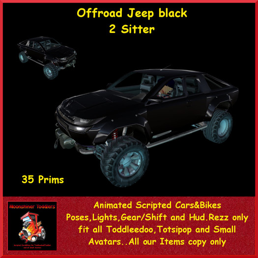 Offroad Jeep black