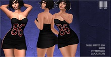 :ESSENCE:DRESS 86 BLACK