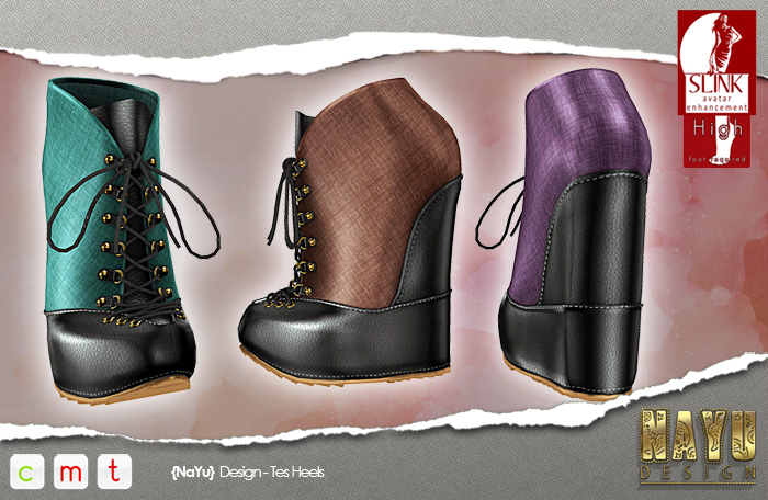 {NaYu} Design - Tes Heel (Black)