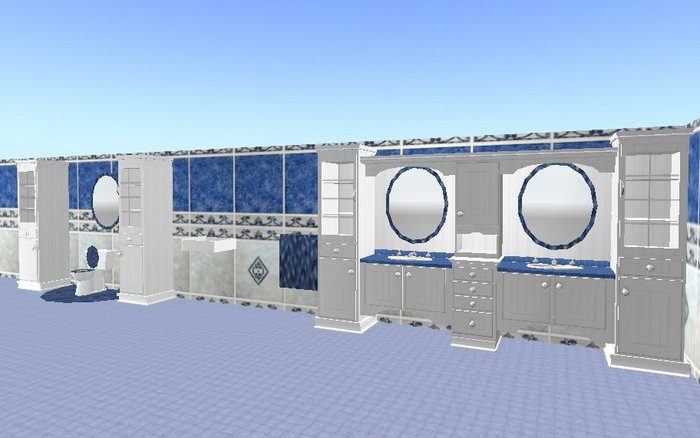 Tefany Bathroom Set w/toilet