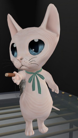 Quirk & Co. - Bastet Unbearded Lady of Cairo (touch me!) RARE