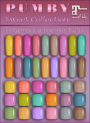 PUMBY* Sweet Collection - Maitreya Finger & Toenail Hud