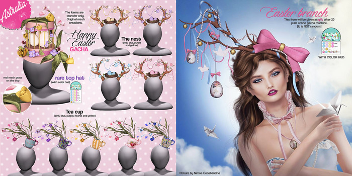Astralia - Happy Easter [top hat] RARE